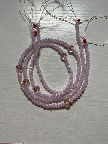Pink Wedding Anklet