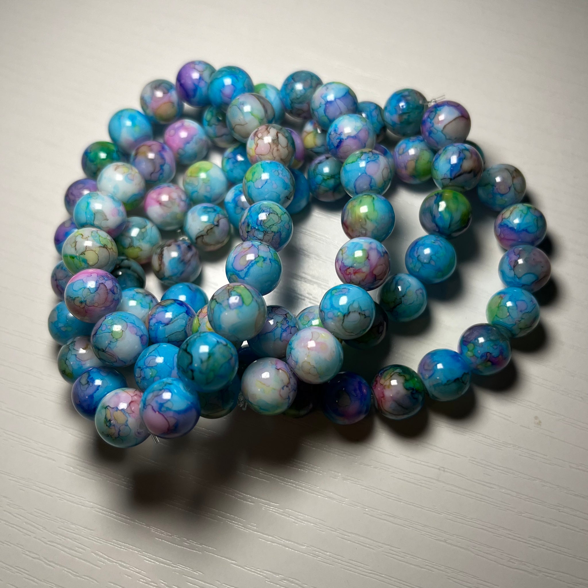 Blue Mix Beaded bracelet