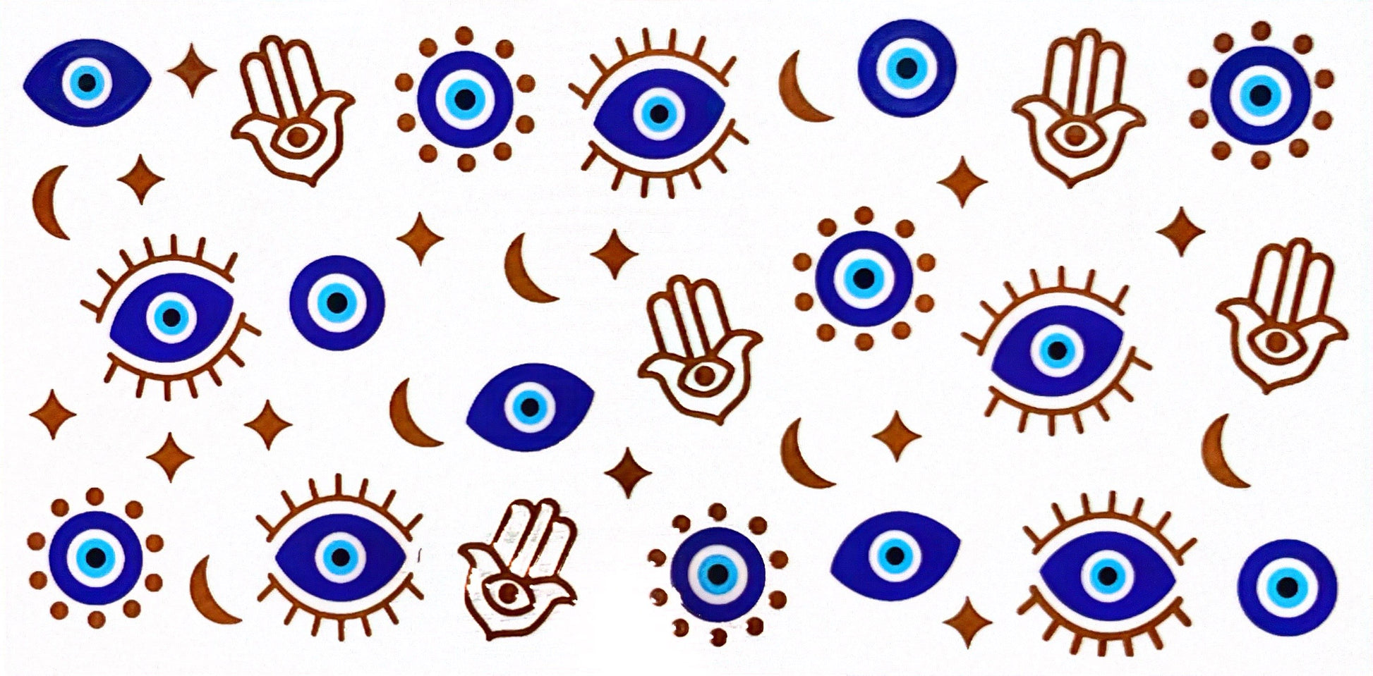 Evil eye decal 