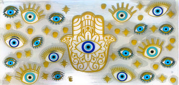 Gold Evil Eye