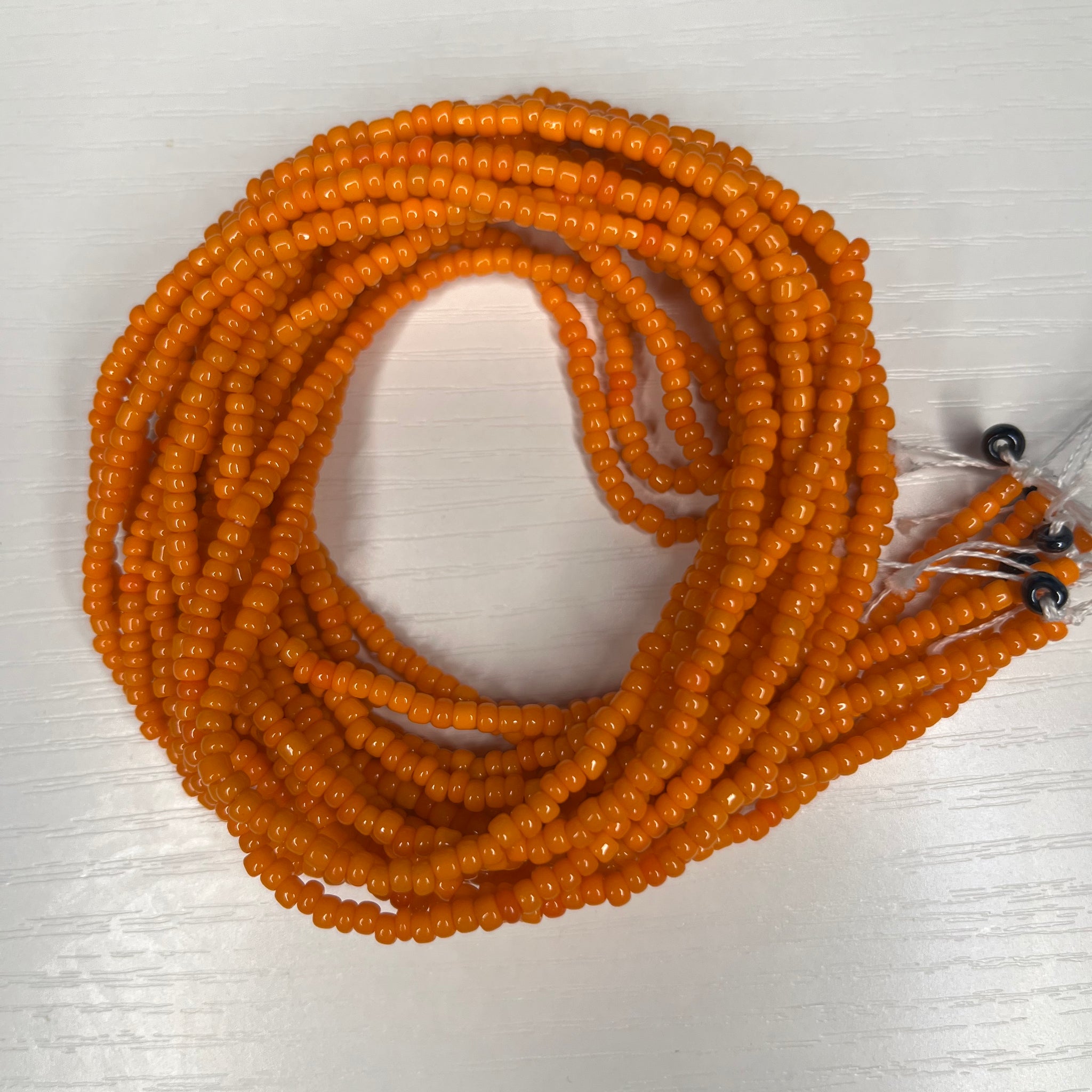 Orange Waist Beads