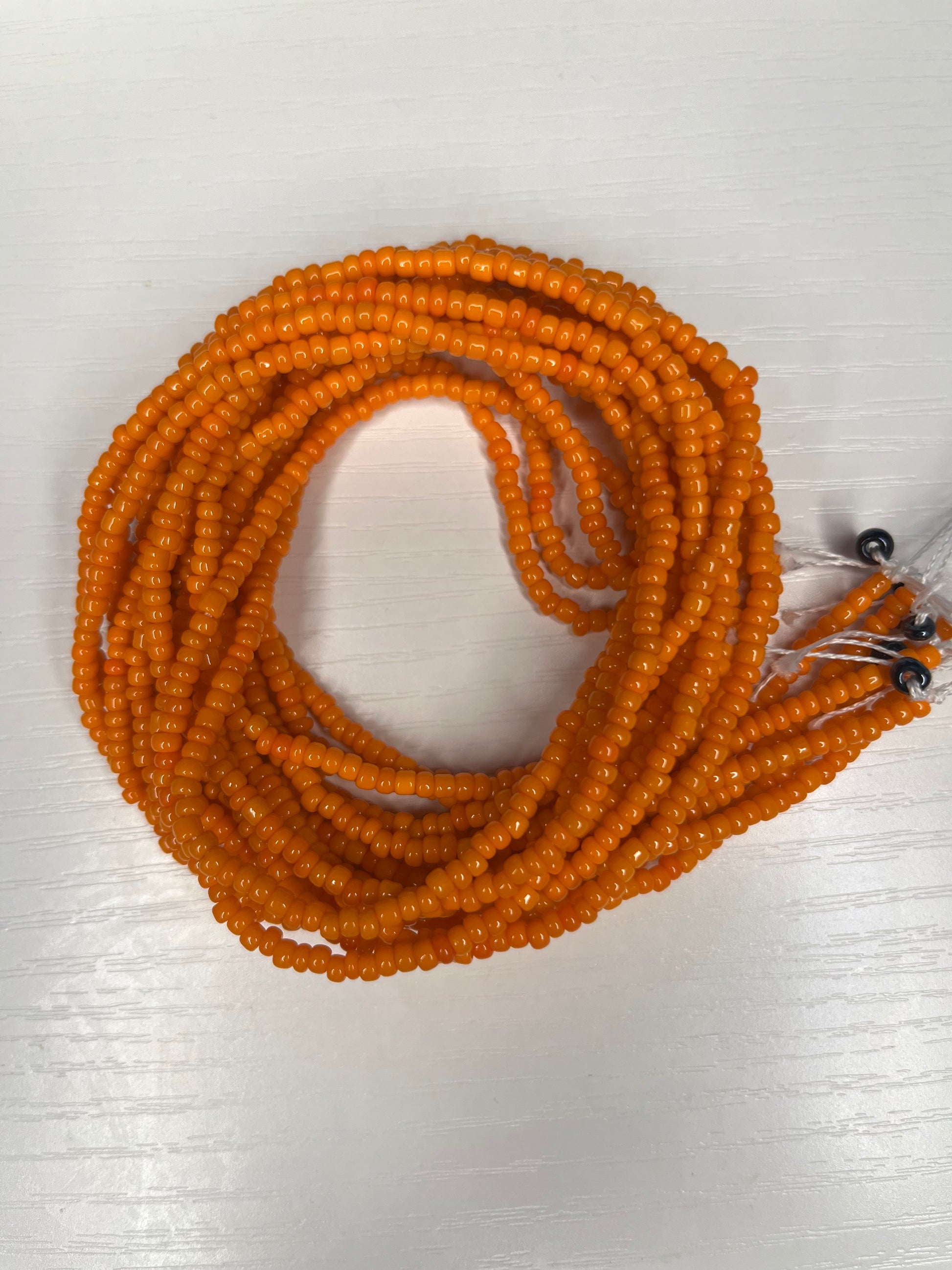 Orange Waist Beads