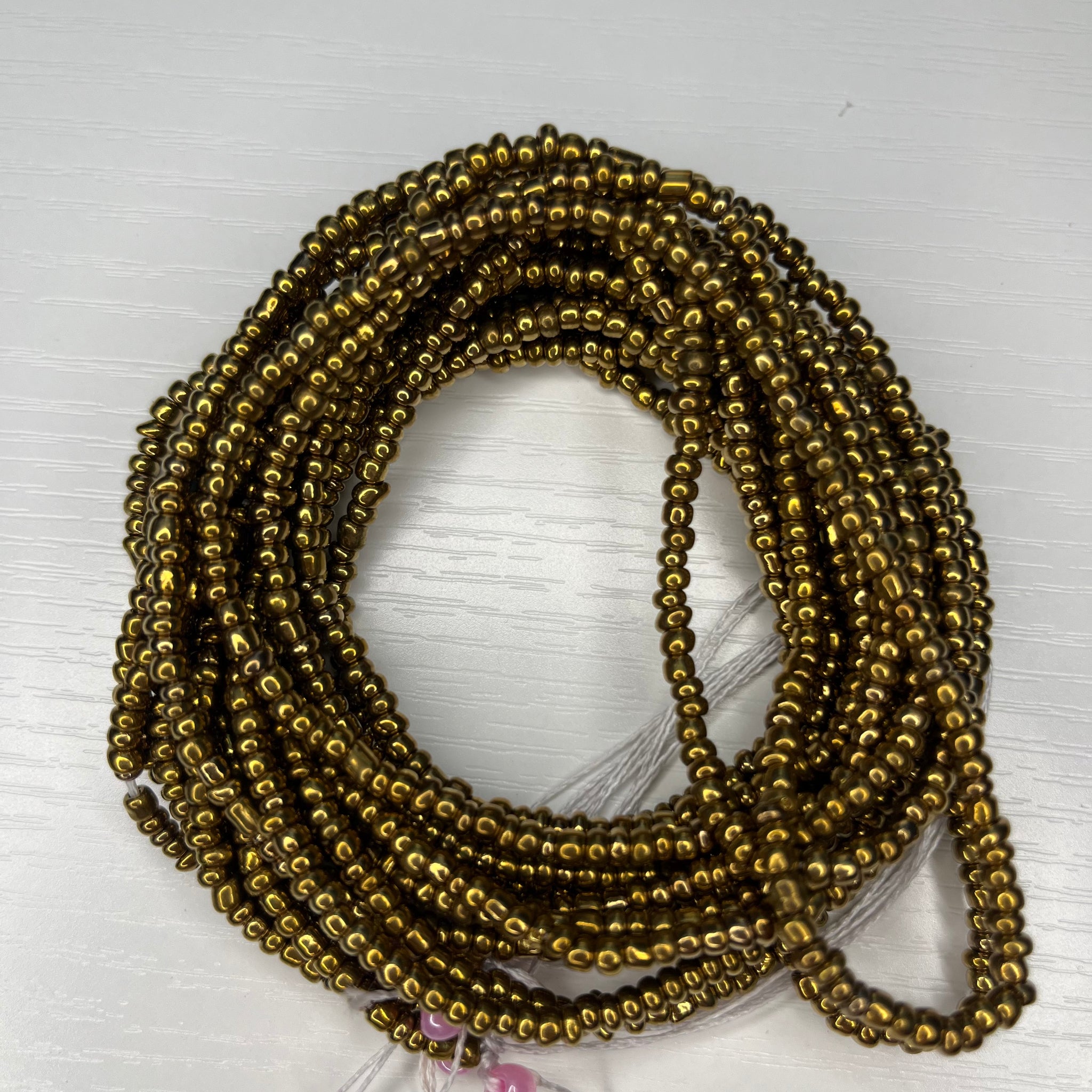 Bronze waistbeads