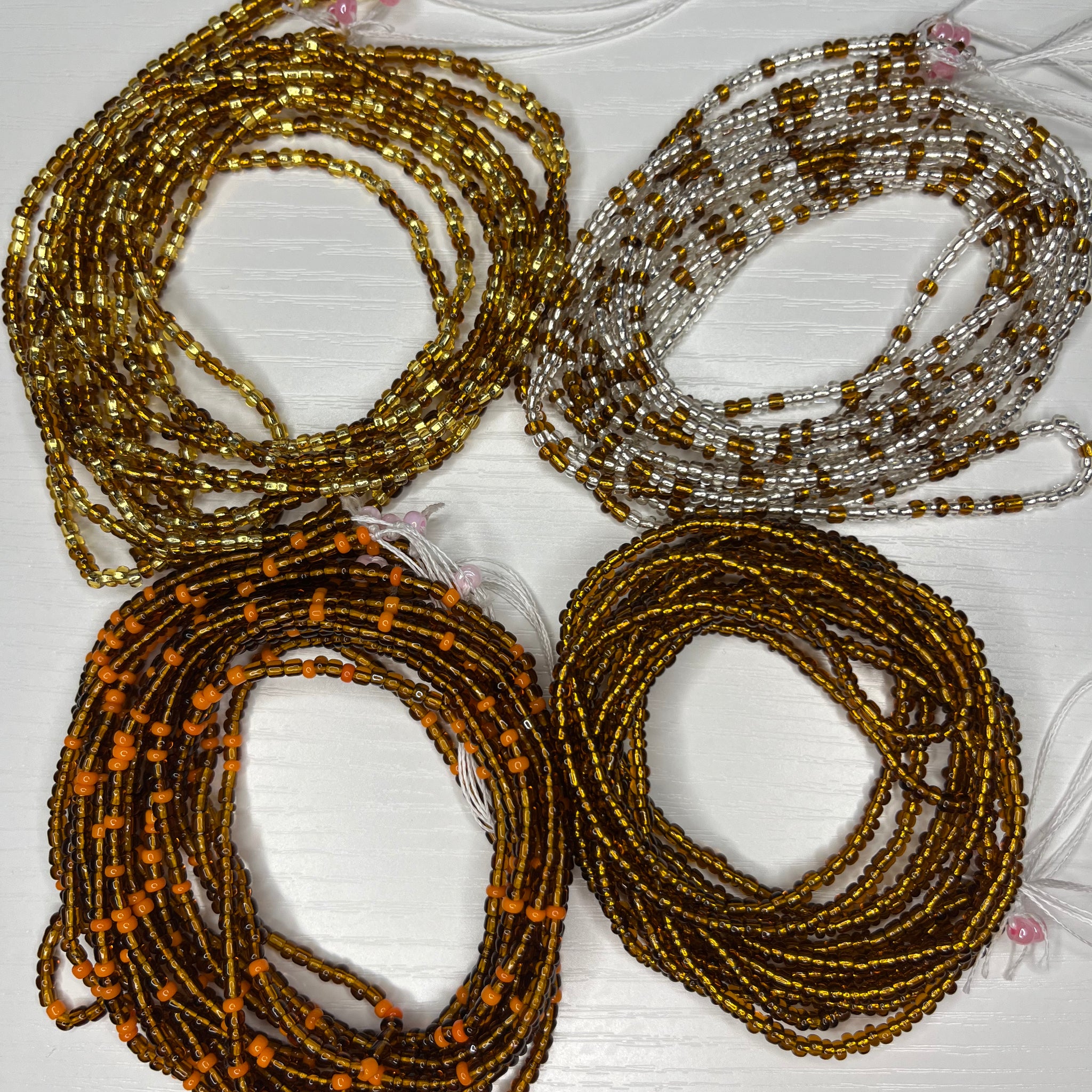 Fall Inspired Waist Beads Set